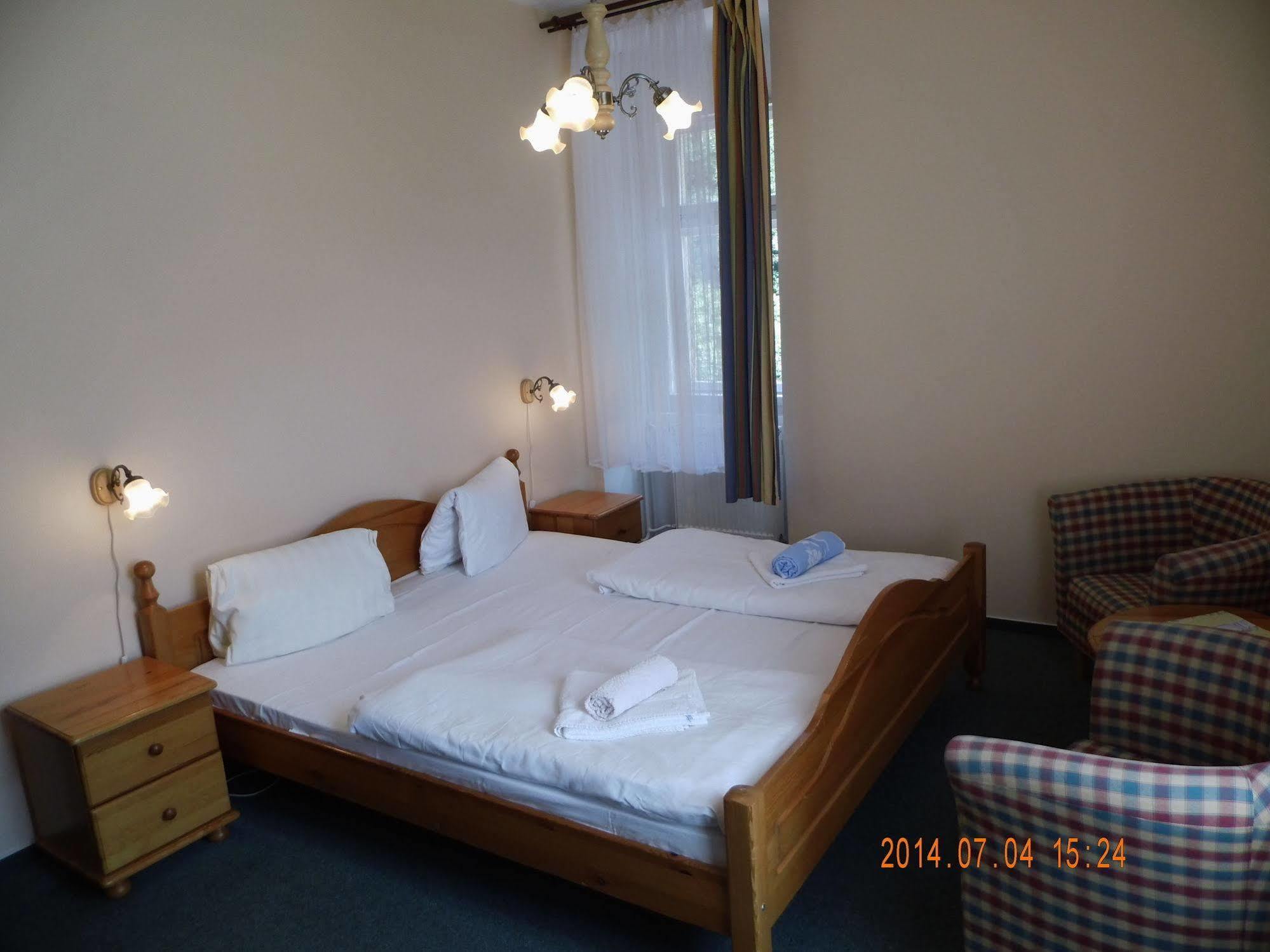 Pension Villa Berolina Mariánské Lázně Exteriör bild