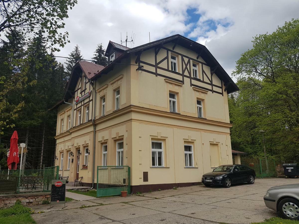 Pension Villa Berolina Mariánské Lázně Exteriör bild