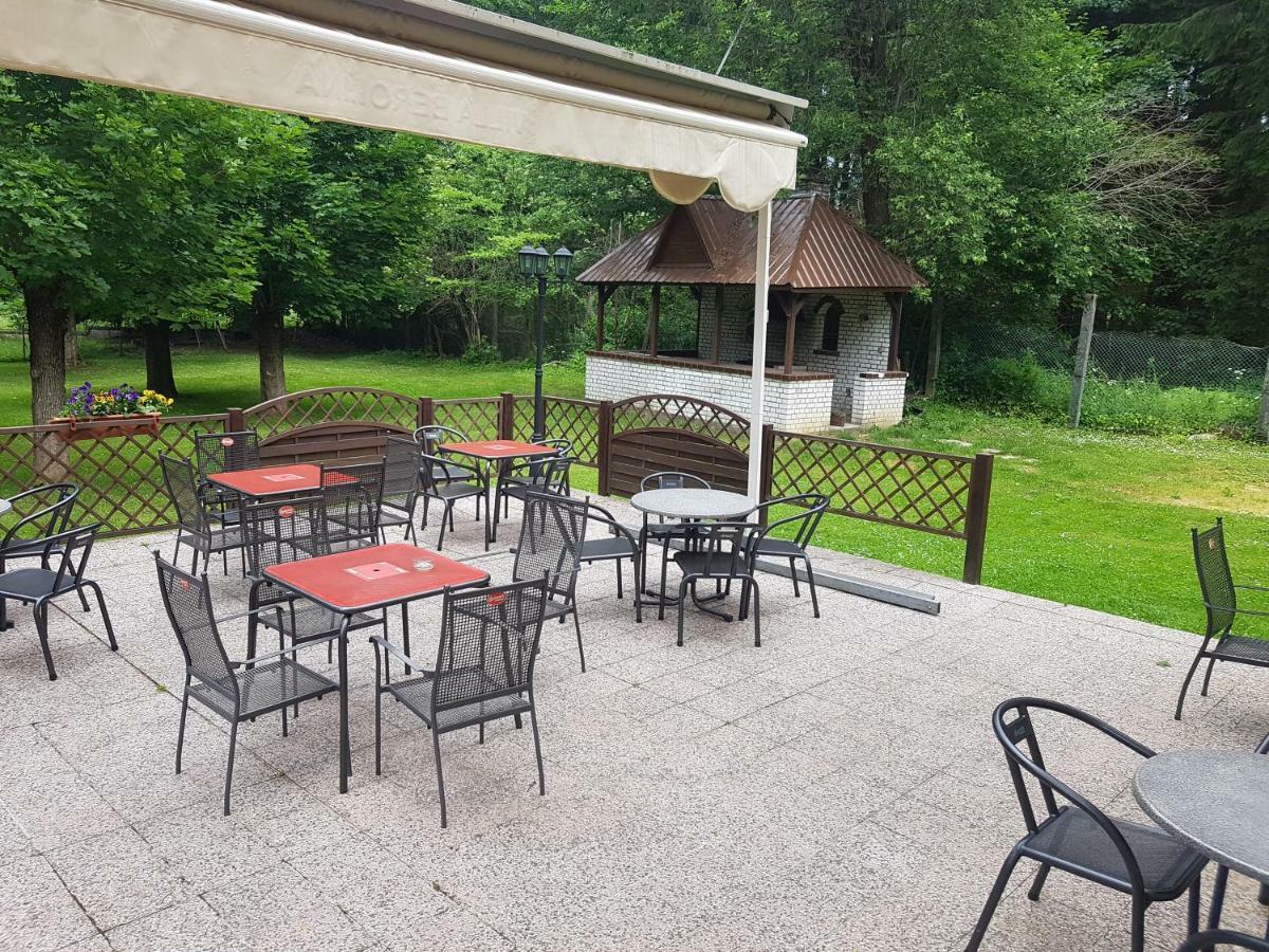 Pension Villa Berolina Mariánské Lázně Exteriör bild